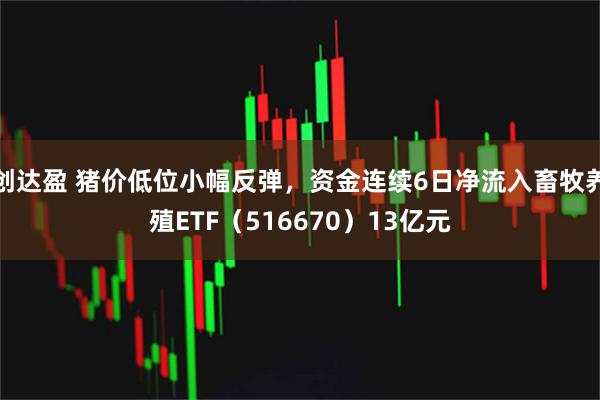 创达盈 猪价低位小幅反弹，资金连续6日净流入畜牧养殖ETF（516670）13亿元